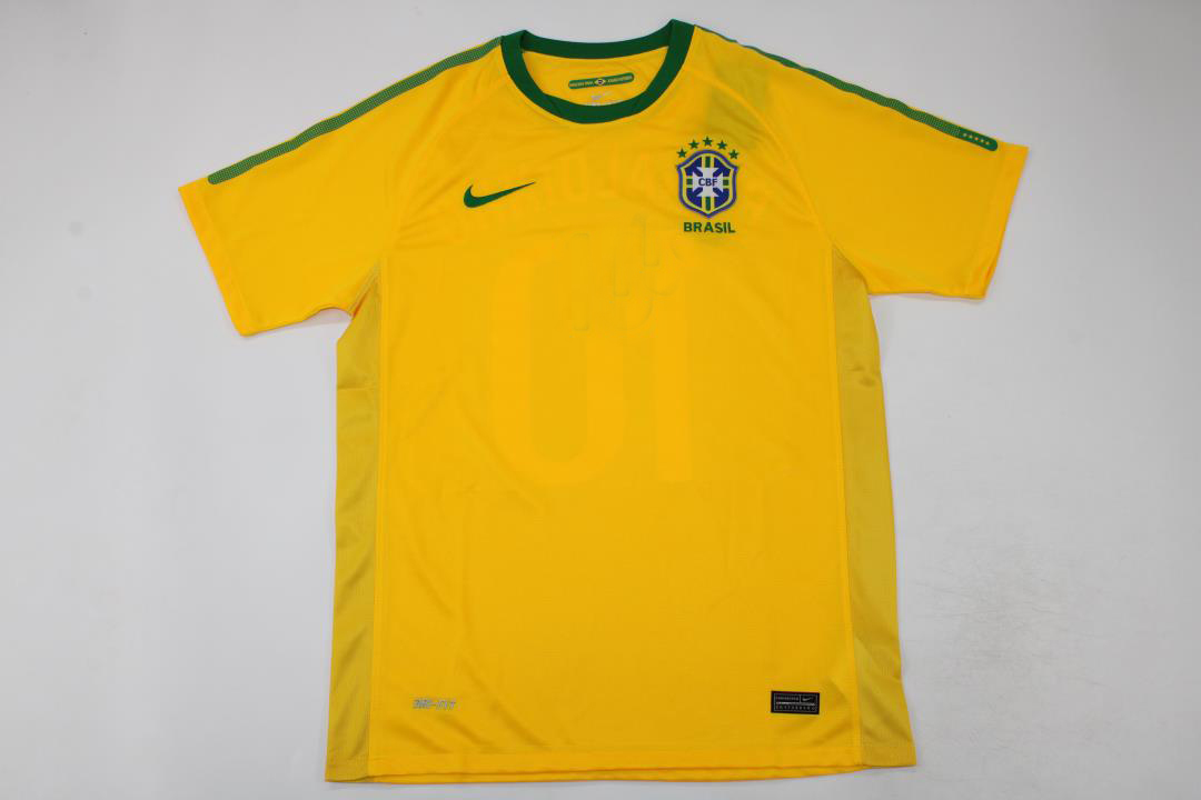 AAA Quality Brazil 2010 World Cup Home Soccer Jersey
